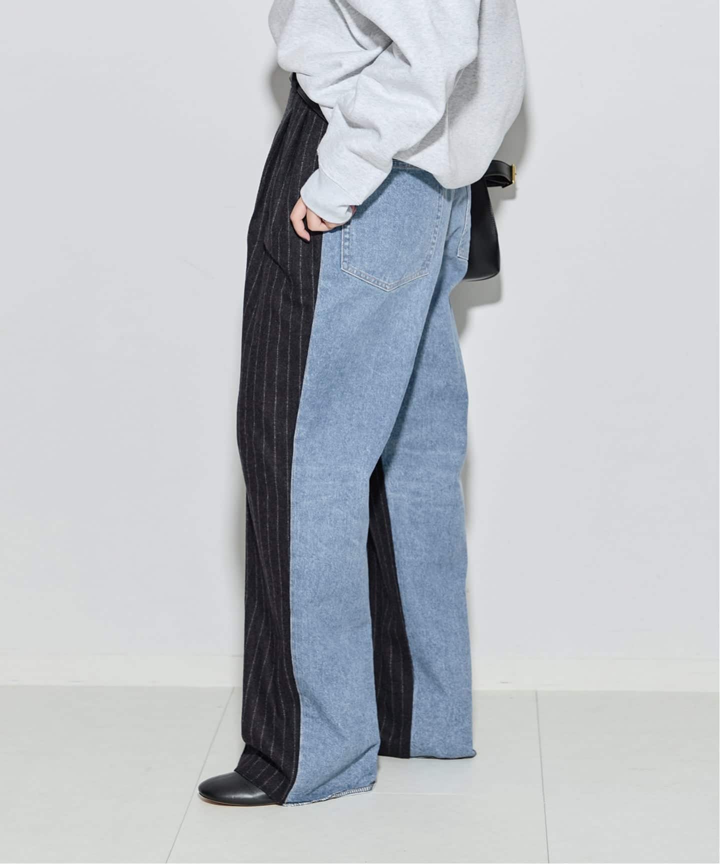 INSCRIRE /アンスクリア】Combine Two Pants：パンツ（その他パンツ