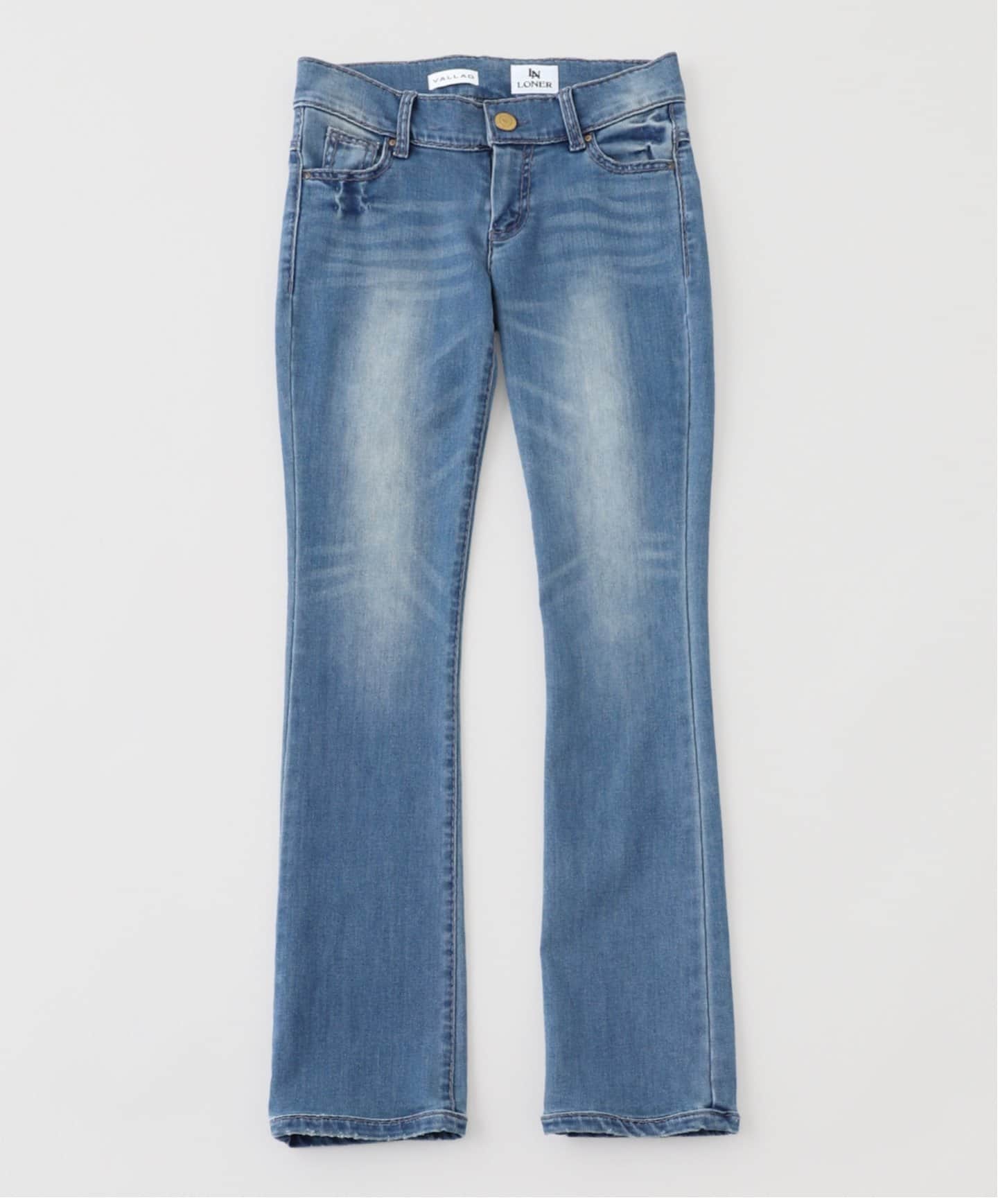 VALLAD / バラッド × LONER】 ファニースティッチ ジーンズ（デニム