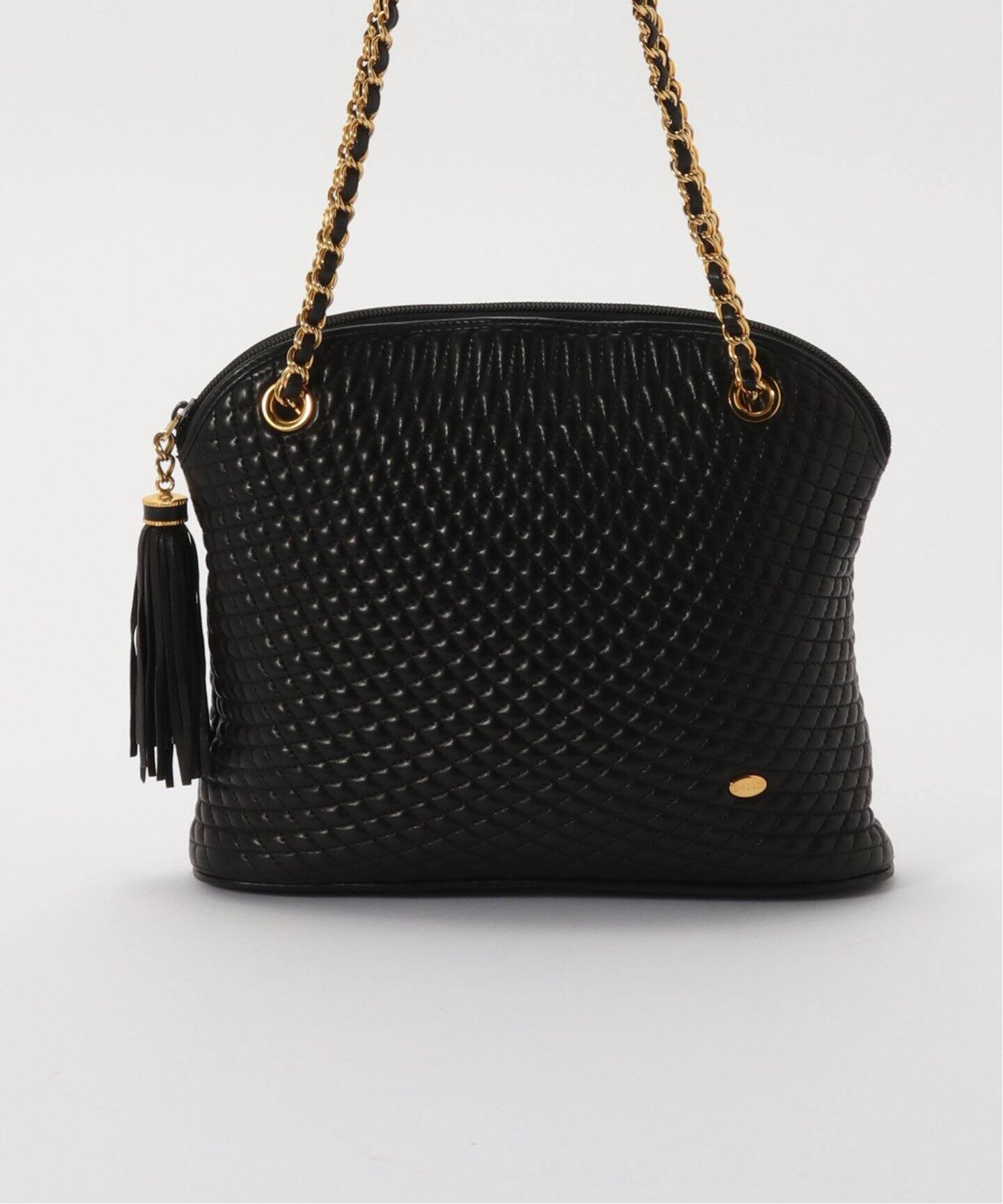 VINTAGE BALLY/バリー】チェーン セミショルダーバッグ（ショルダー