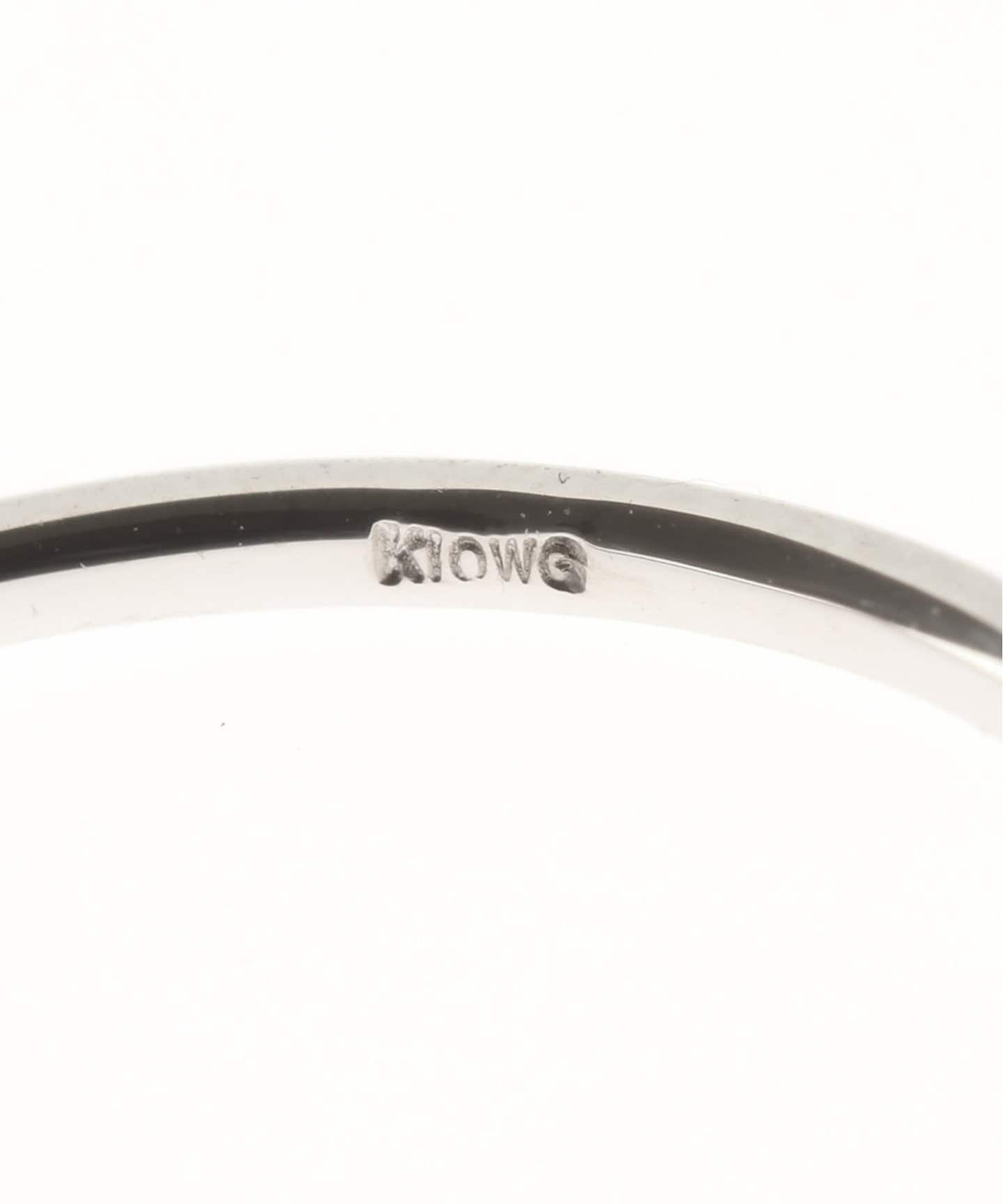 シンプルピンキーリングWG K10（リング）｜Lilas（リラ）の通販