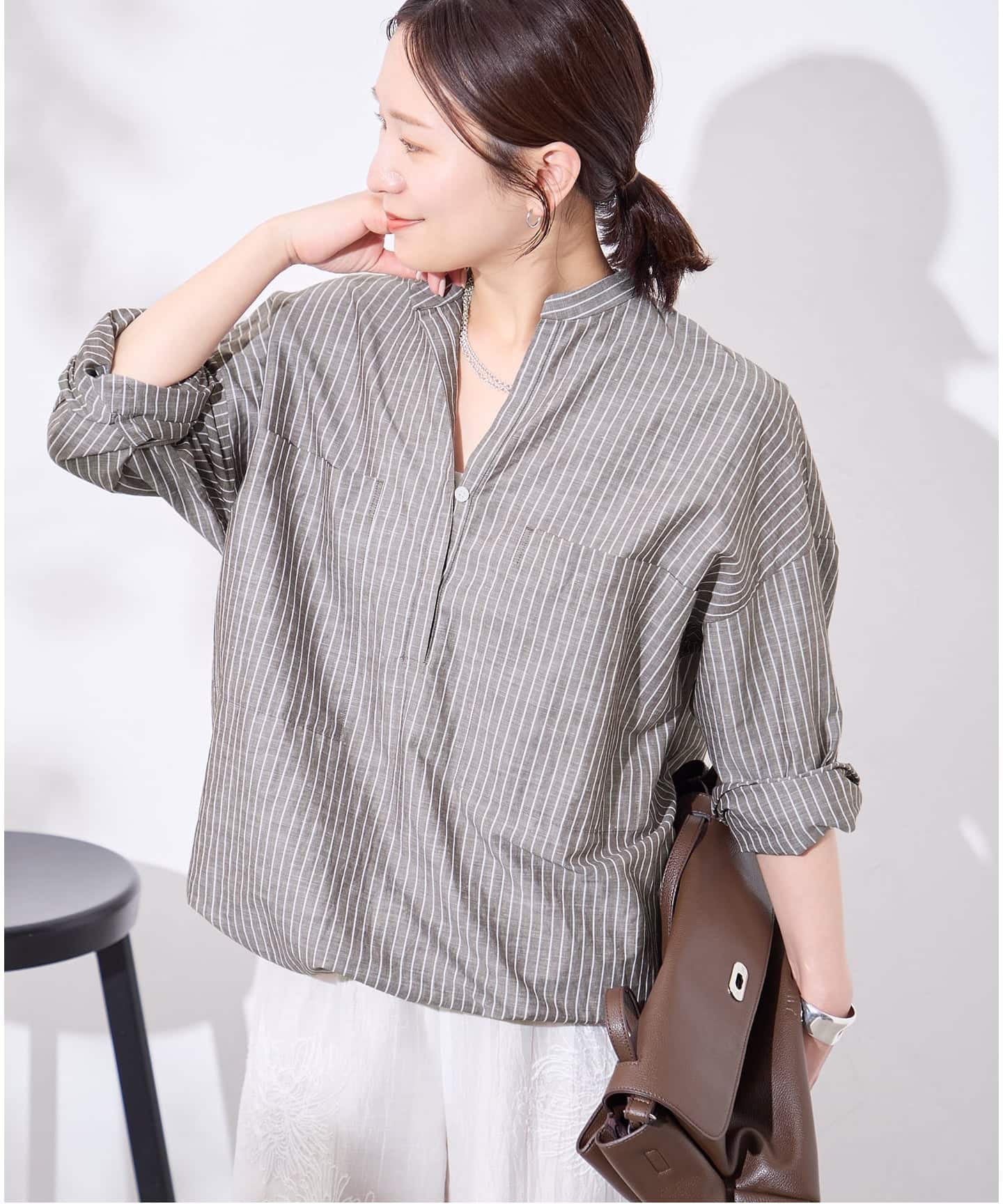 追加予約》ハードマンズリネンコットンスキッパーシャツ（シャツ