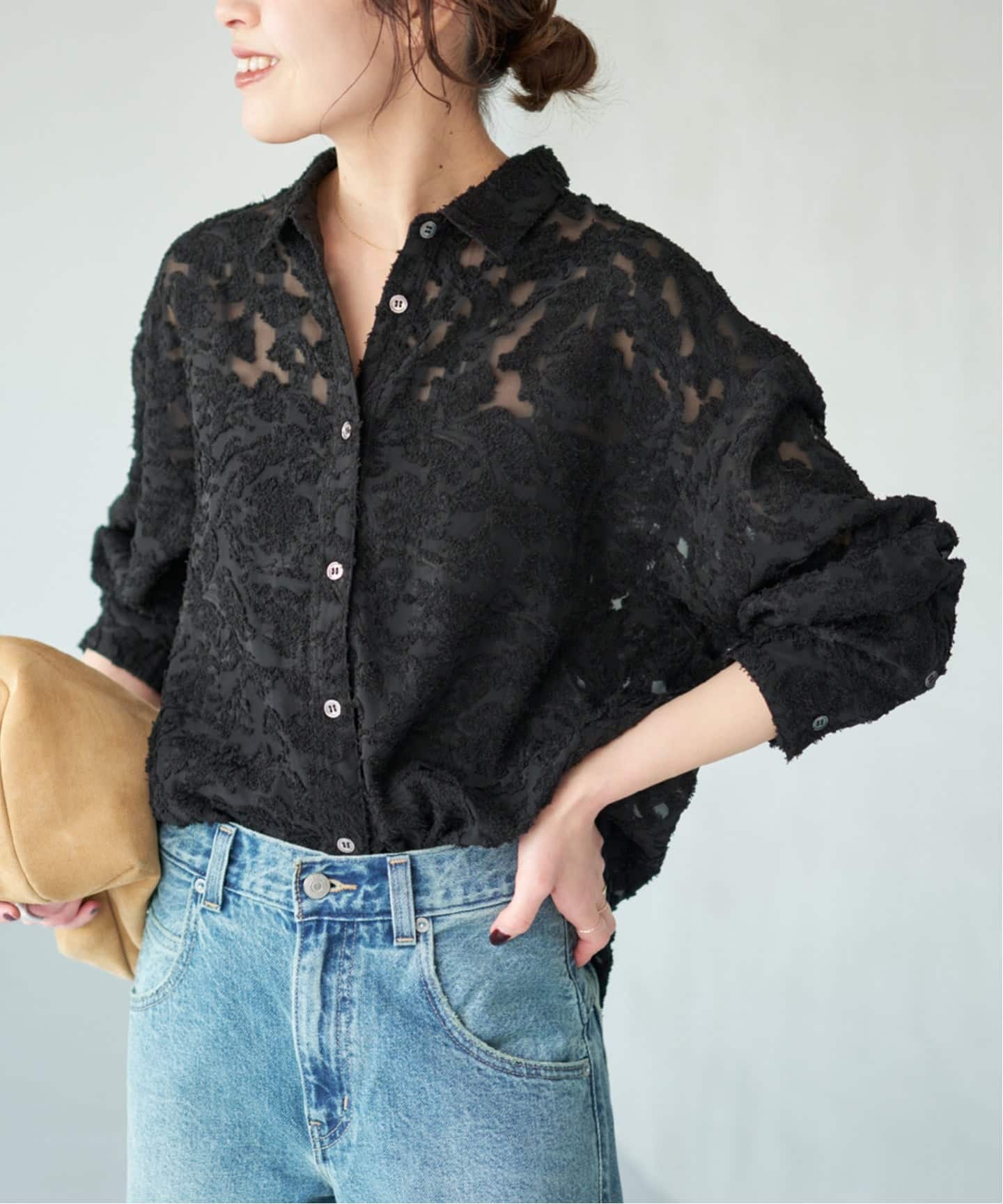 追加予約》シアージャガードシャツ（シャツ／ブラウス）｜Spick and