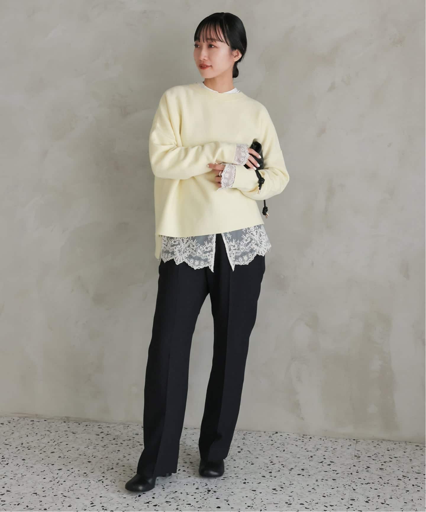 WEB限定/追加予約》チュールレースブラウス（シャツ／ブラウス