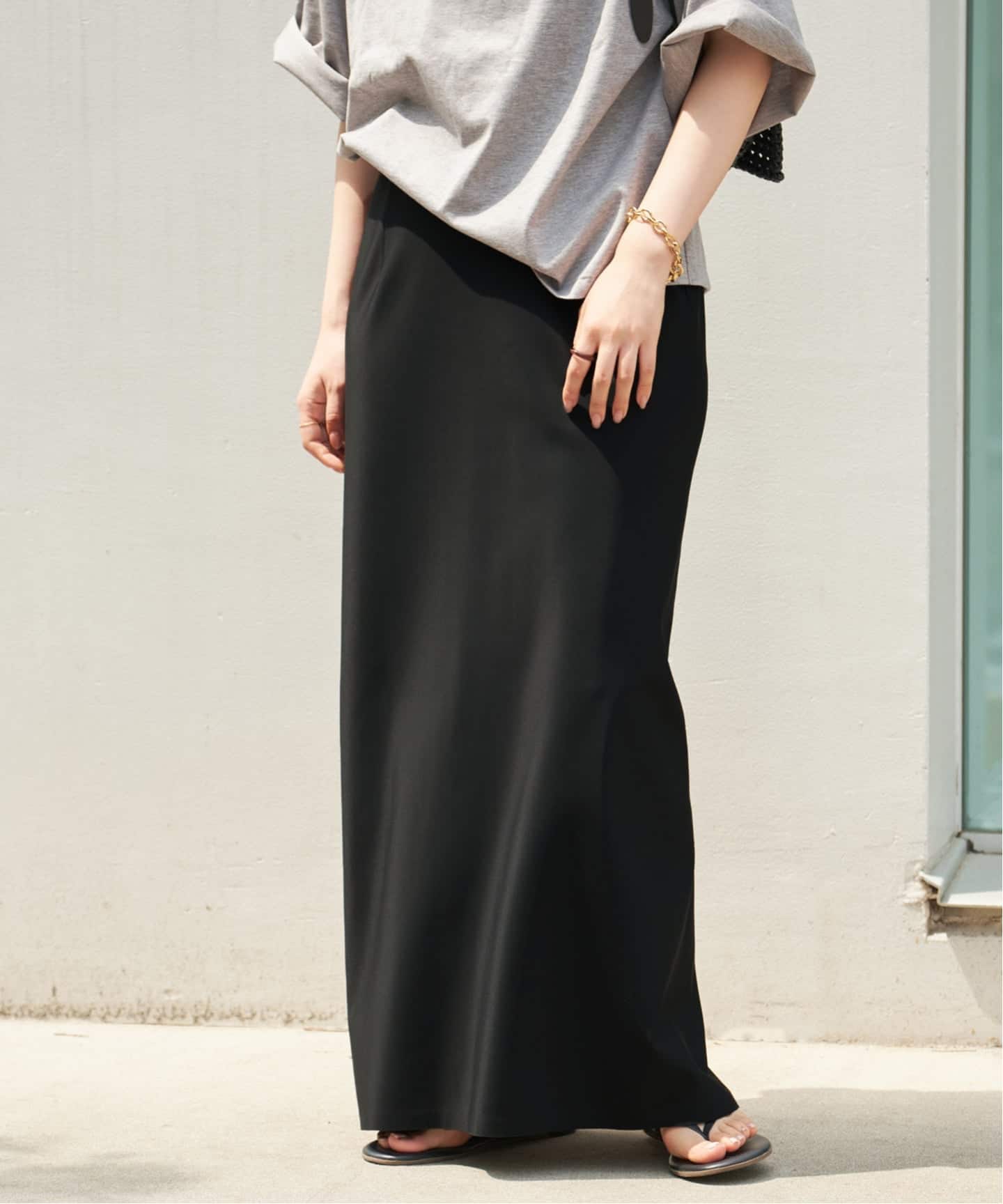 追加予約》R'IAM ダイバータイトスカート（ロング・マキシ丈スカート