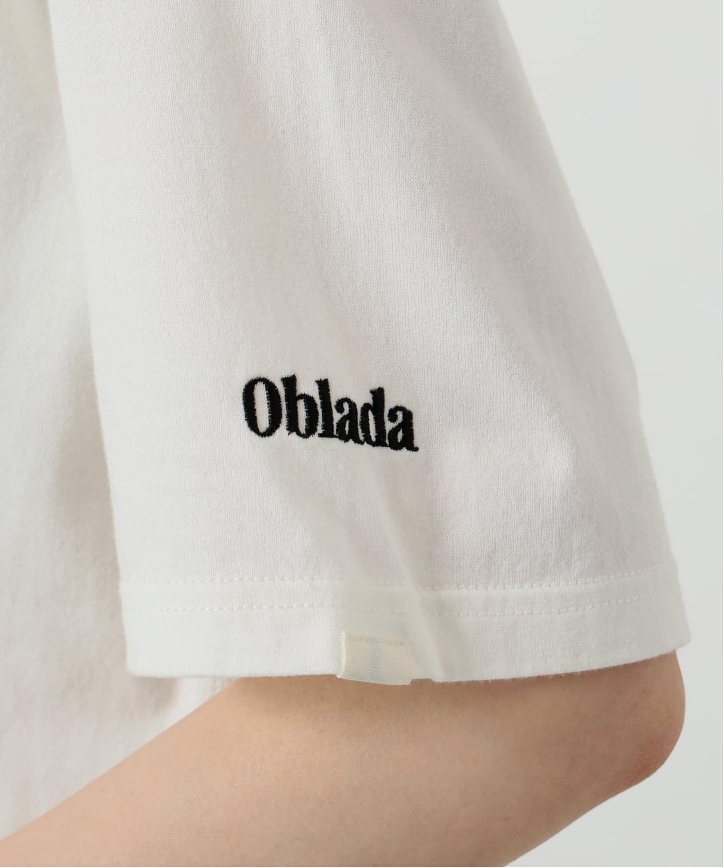 WEB限定/ 追加予約》oblada / オブラダ 別注HELLO TEE TSH（Tシャツ