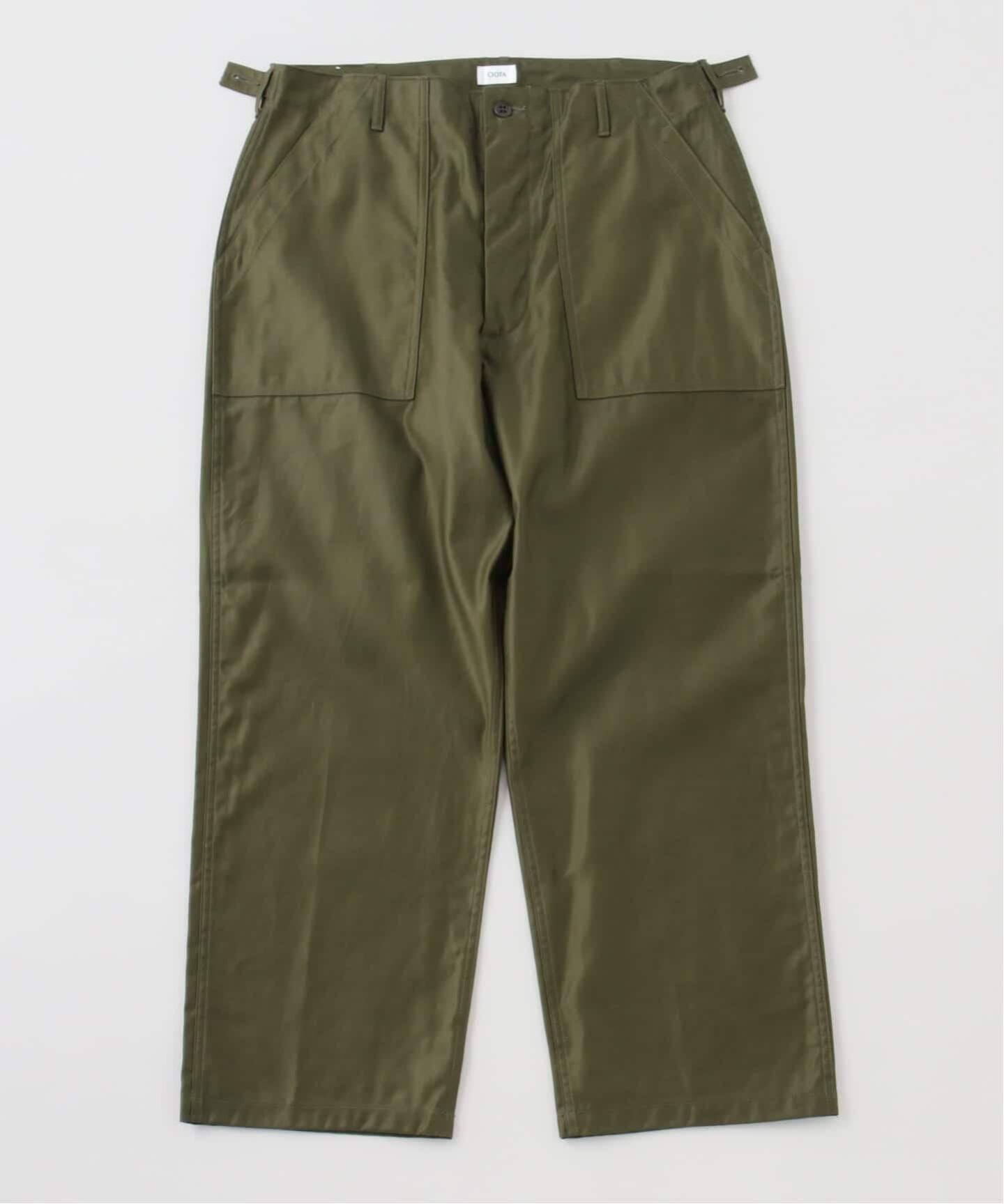 CIOTA for EDIFICE 別注 スビンコットン モールスキン ベイカーパンツ