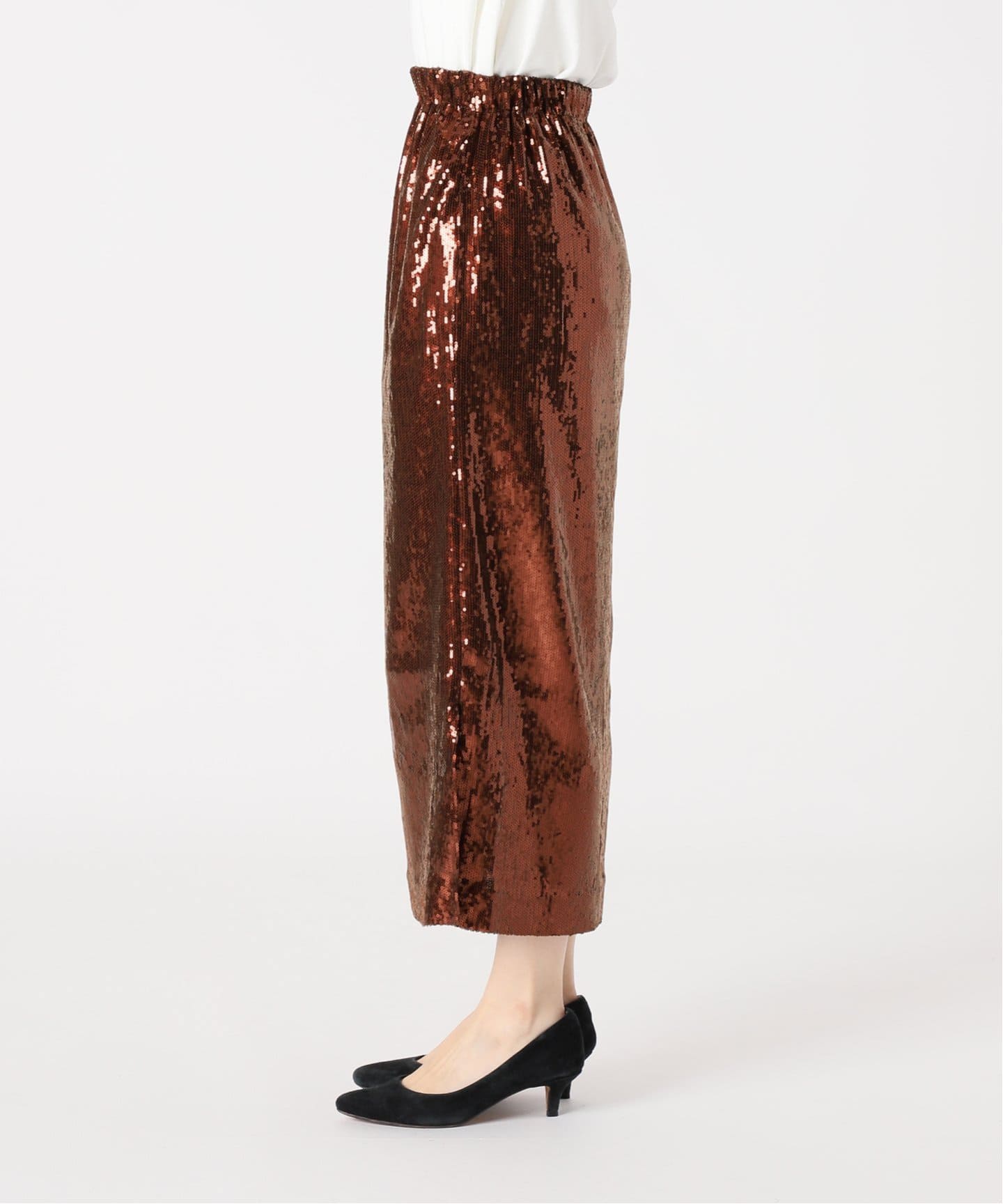スパンコールスカート（ロング・マキシ丈スカート）｜SLOBE IENA