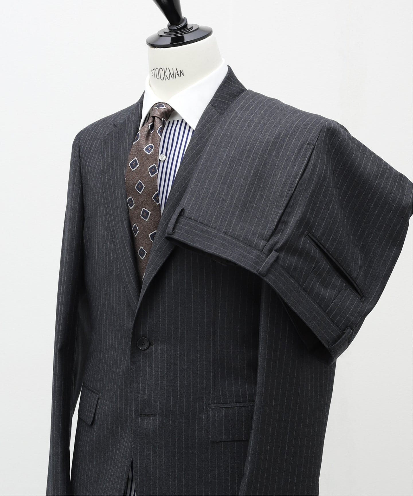 CANONICO / カノニコ】CFT 3ボタン ストライプ（スーツ・セットアップ