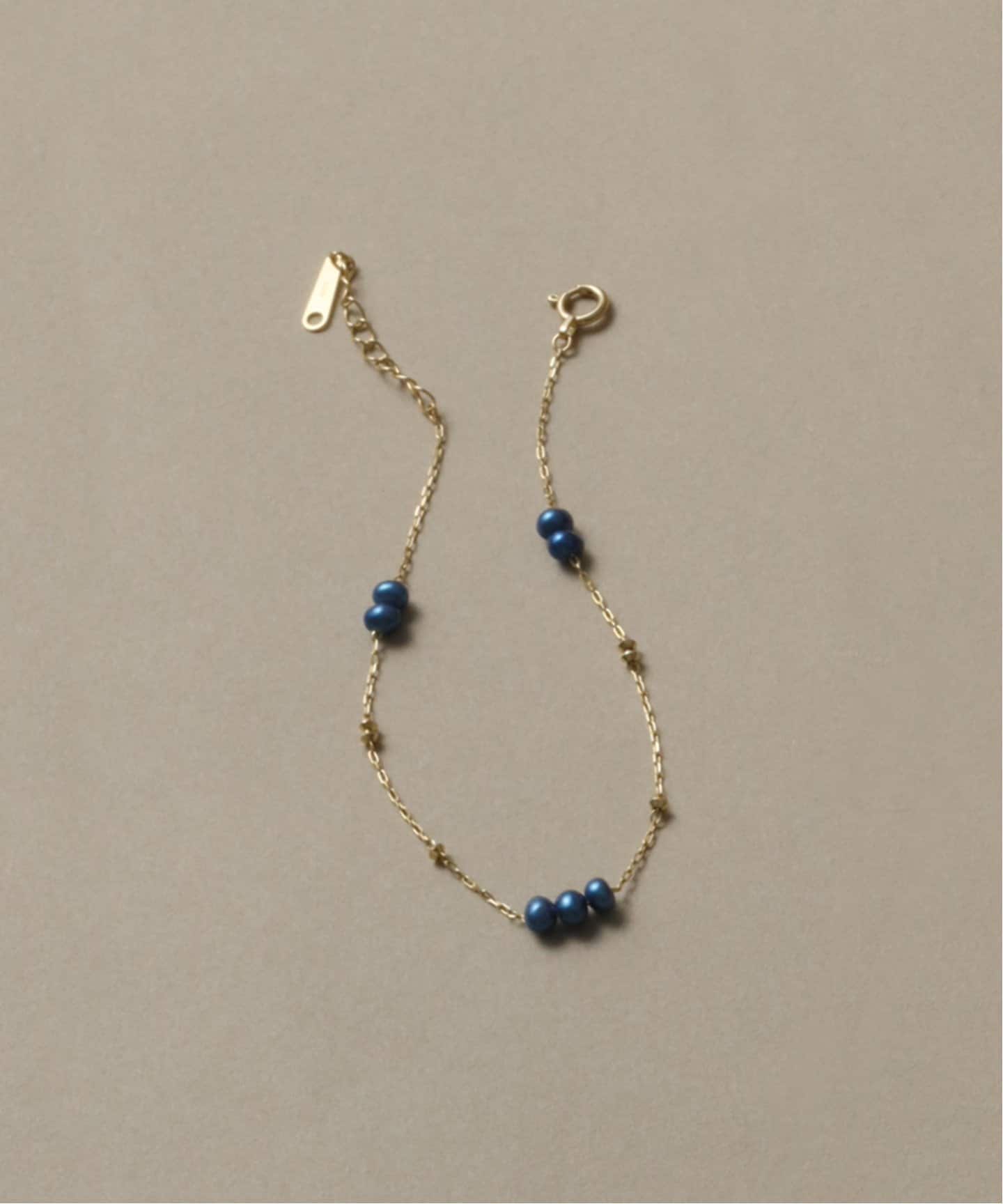 インディゴパールソロバンミラーブレスレット K10（ブレスレット