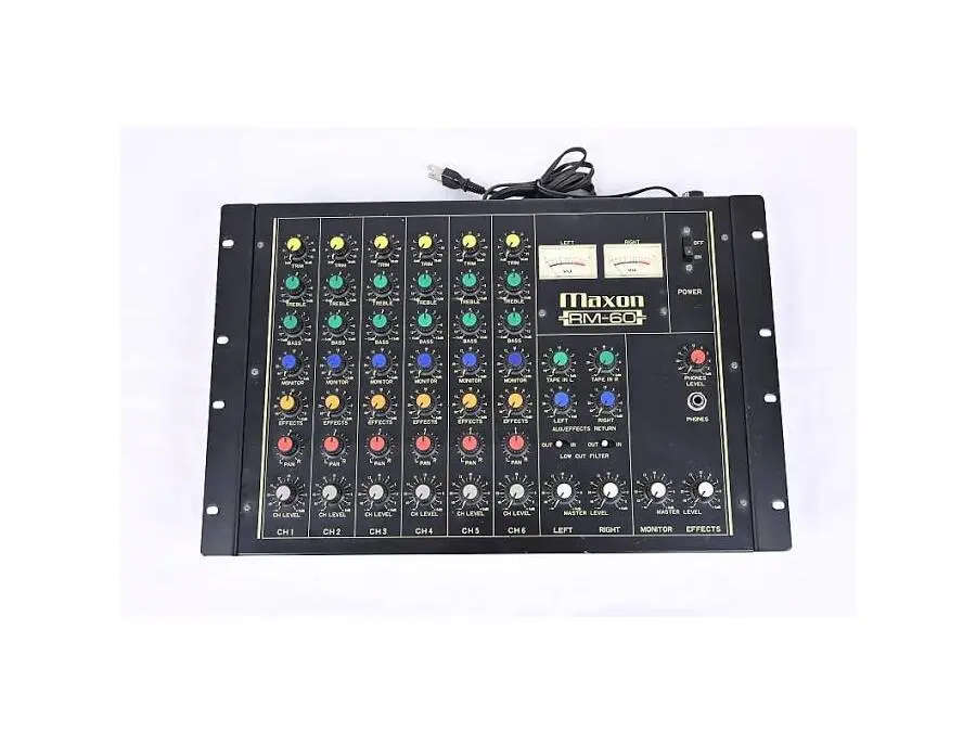 Maxon RM-60 ステレオ ミキサー マクソン