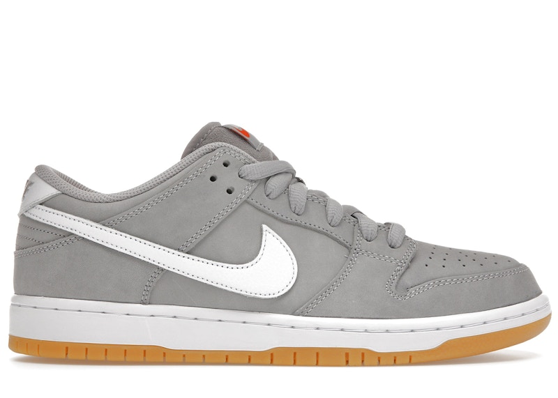 Nike SB Dunk Low Pro ISO Orange Label Wolf Grey Gum - DV5464-001