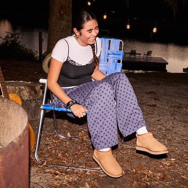 Womens UGG® Classic Ultra Mini Boot - Chestnut | JourneysCanada