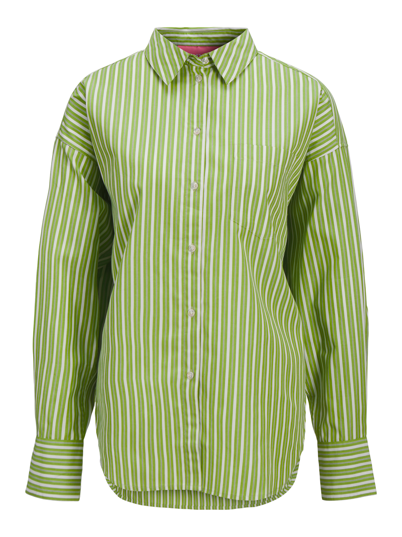 JXJAMIE Poplin shirt | Medium Green | JJXX®