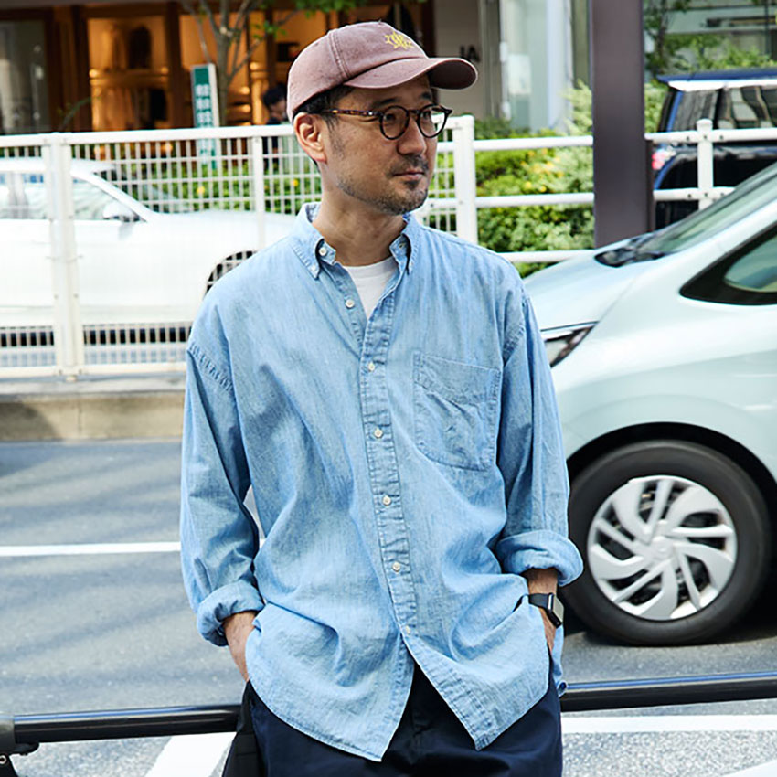 ラルフのデニムシャツ、どう着こなす？「あの人カッコ良い」と思わず声