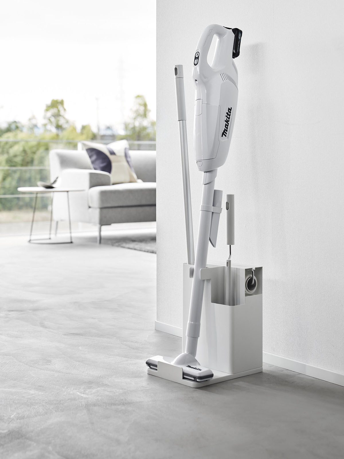 フローリングワイパースタンド 掃除用品収納 通販 ｜ 山崎実業