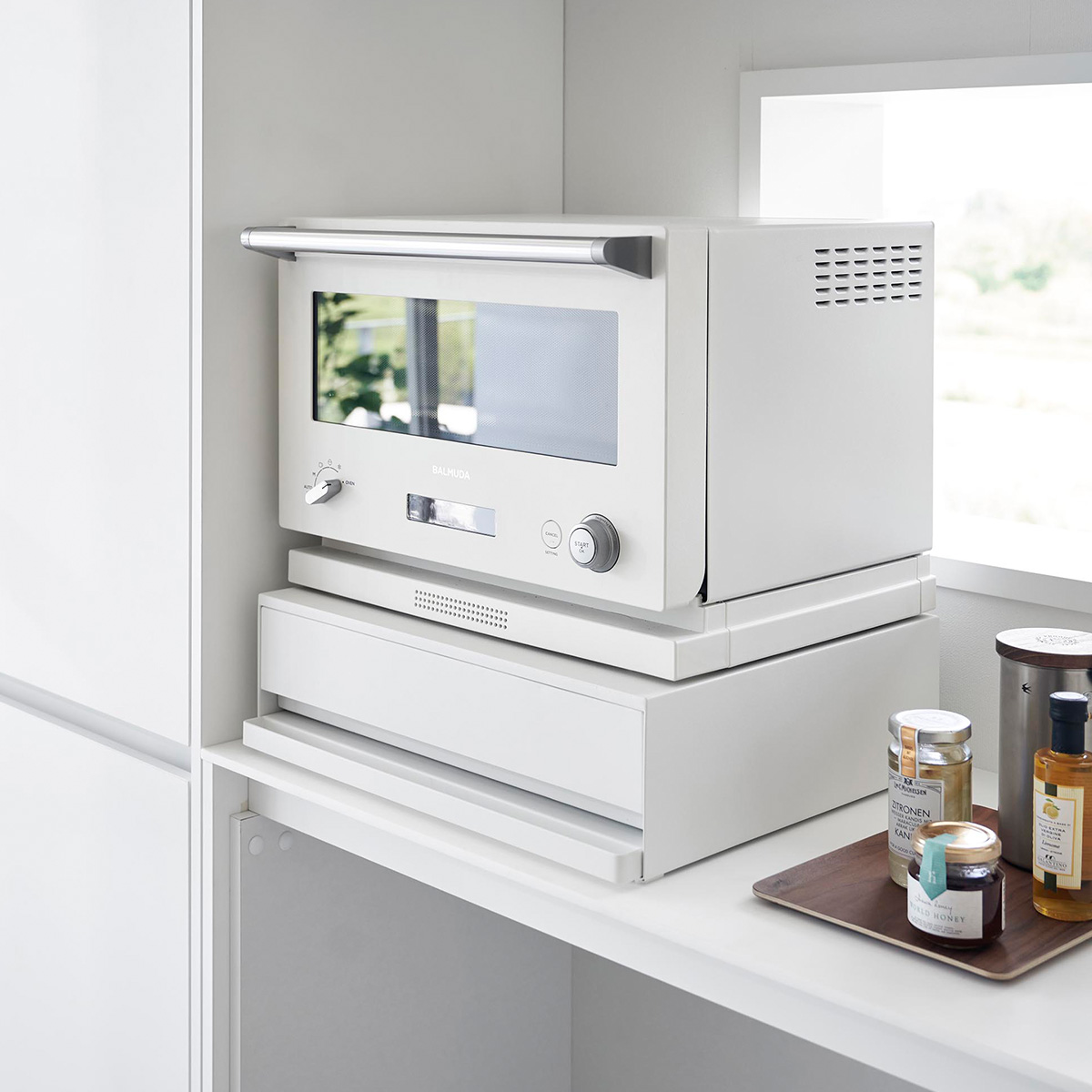 tower ｜ ツーウェイ キッチン家電下引き出し&スライドテーブル タワー