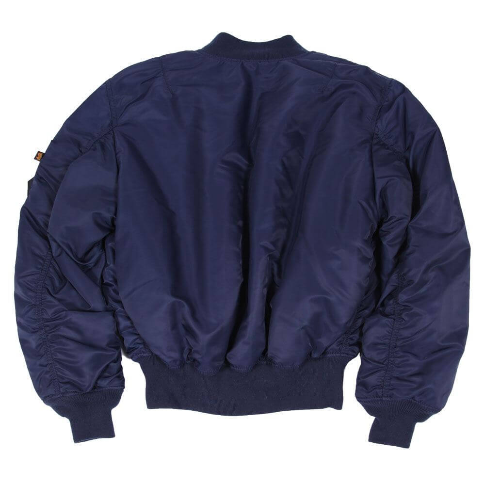 Alpha MA-1 Nylon Flight Jacket - Replica Blue - MyPilotStore.com