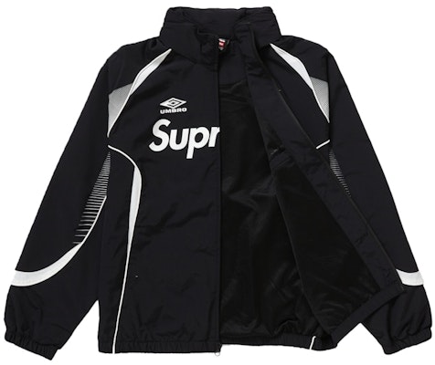 Supreme x Umbro トラックジャケット (黒) を購入 - Novelship