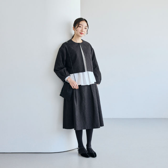 ジャカード織のジャケット 菱紋｜衣料品｜中川政七商店 公式サイト