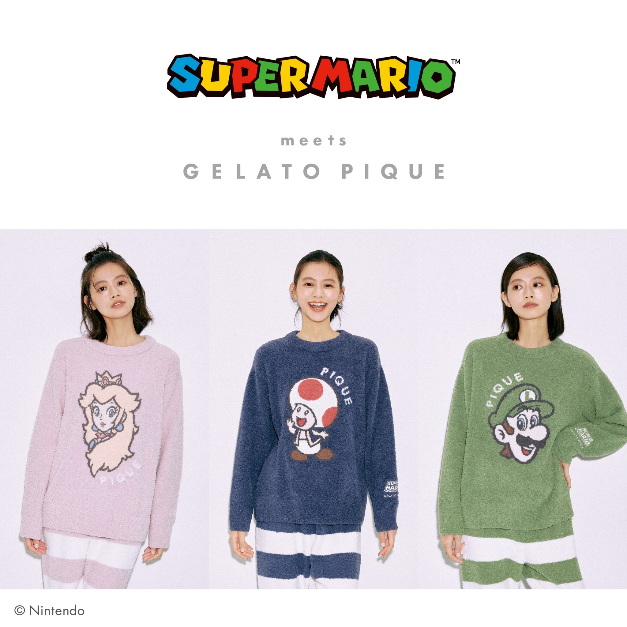 gelato pique」、スーパーマリオとのコラボ第3弾「ハッピーマリオ