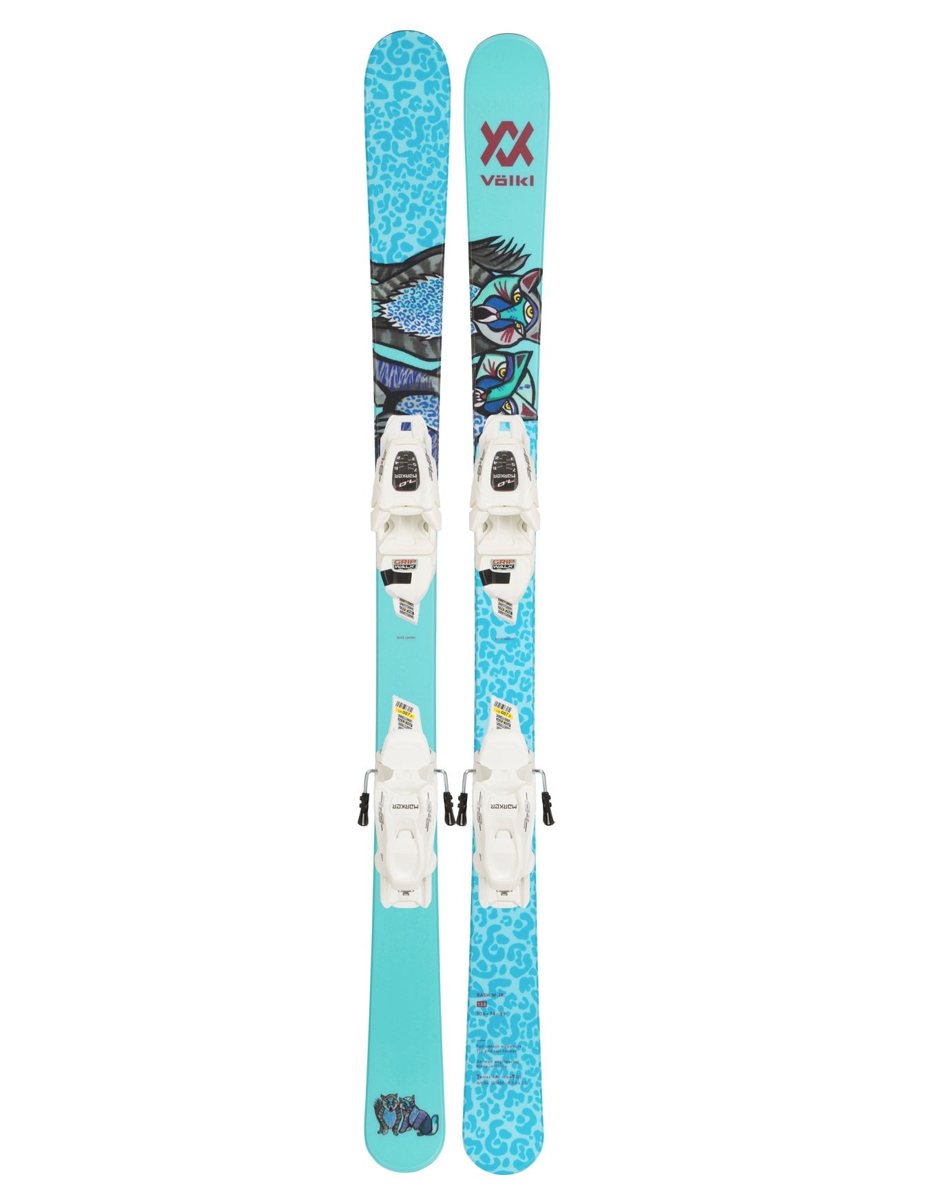 Volkl Bash W Junior + 4.5 Vmot Jr 2022 Kids' ski sets : Snowleader