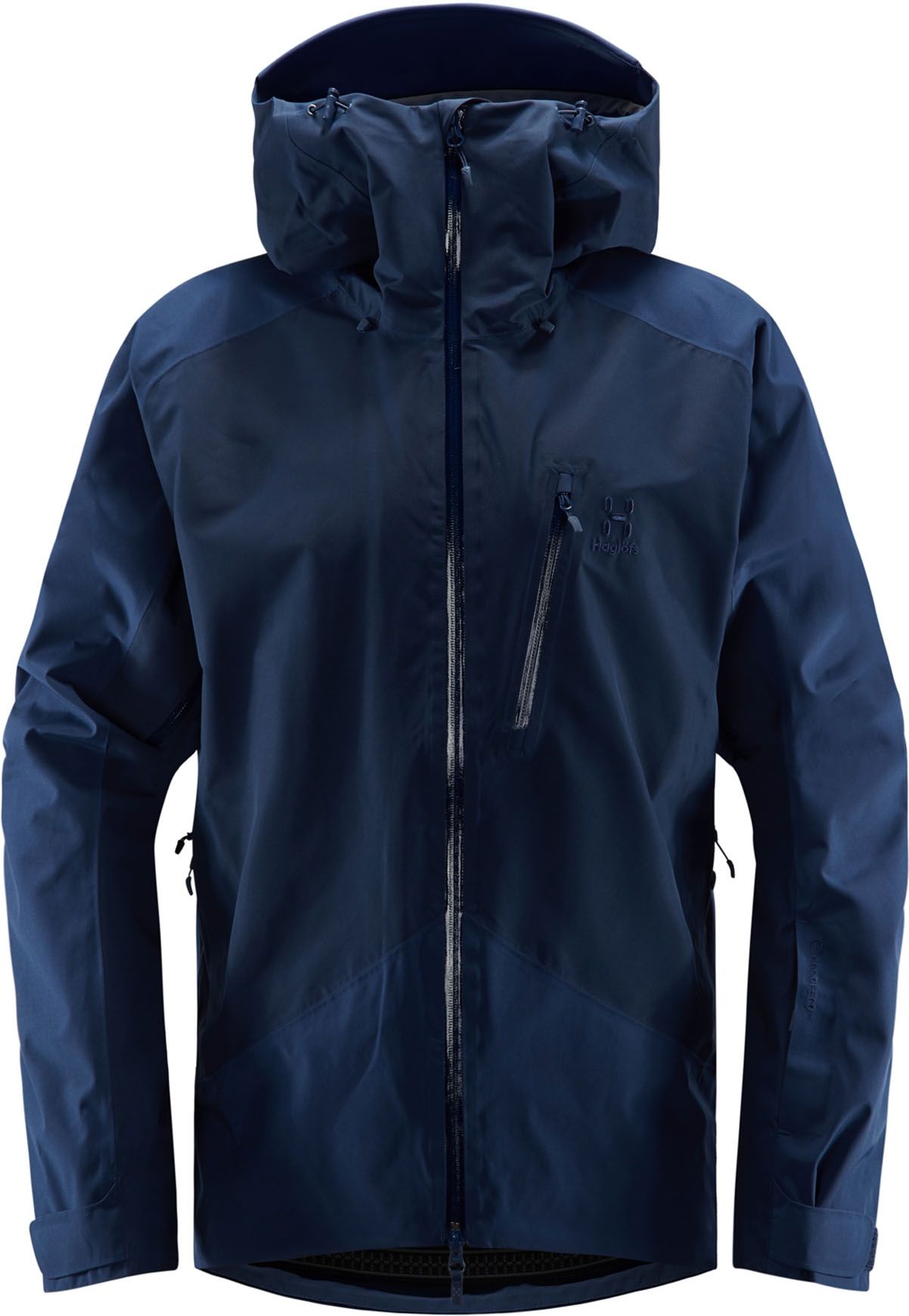 Haglöfs Niva Jacket Men Tarn Blue Solid Giacche da sci : Snowleader