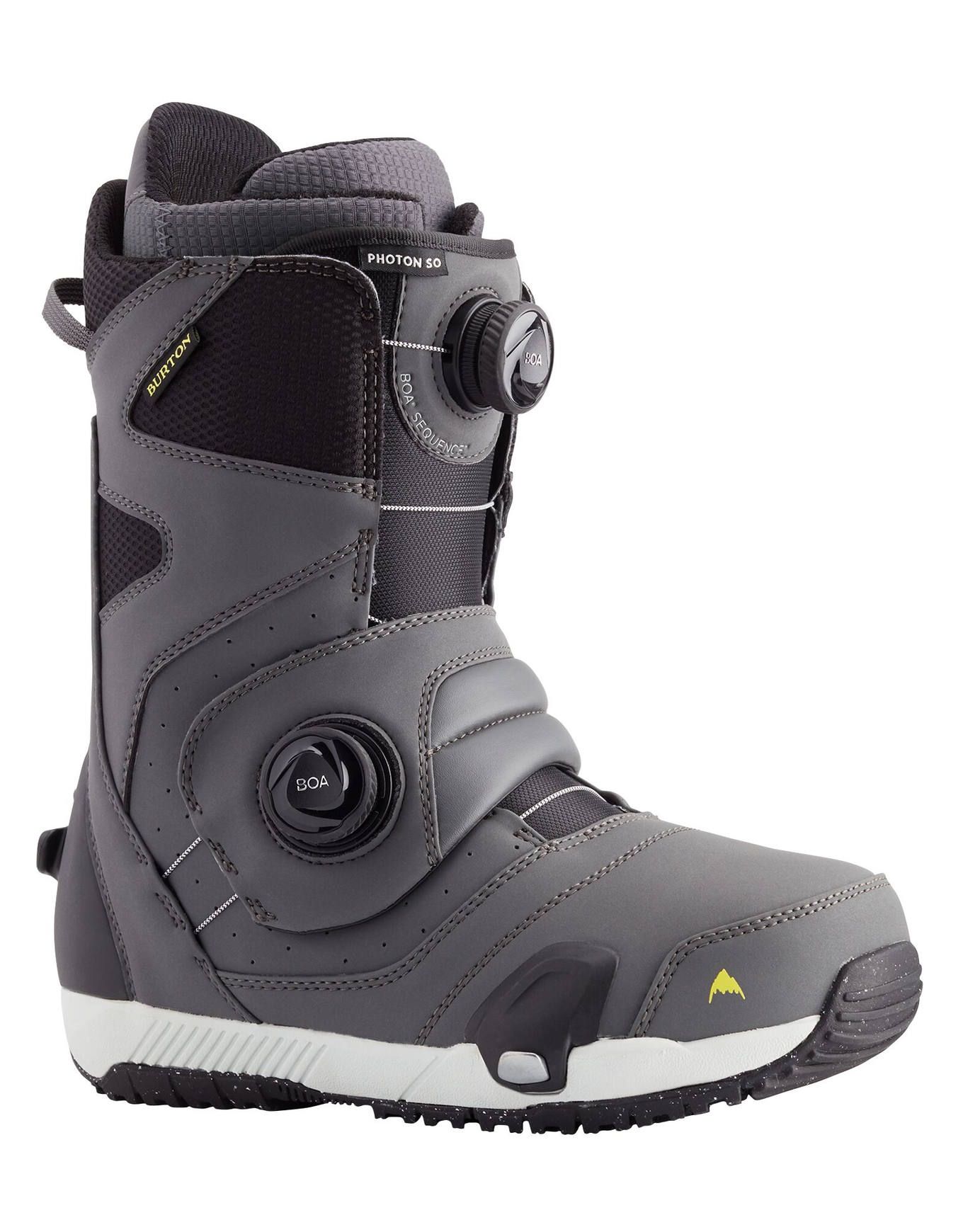 Burton Photon Step On Gray 2021 Men's snowboard boots : Snowleader