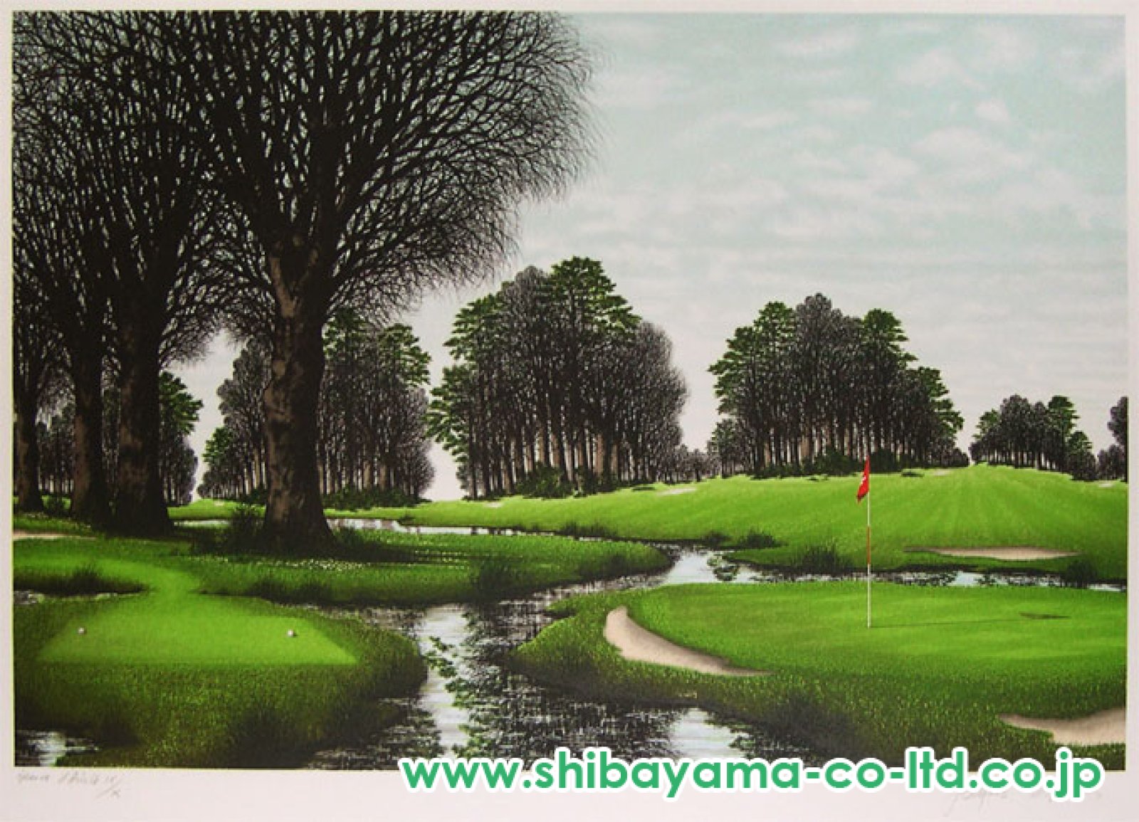 ロビーさま専用デペルト「バルドランドのゴルフ場・シャンタコゴルフ