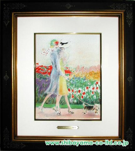 ジャン＝ピエール・カシニョール「夏の散歩 〈ノーサイン