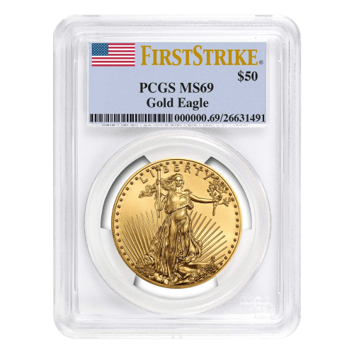 1 oz 2006 American Eagle First Strike MS-69 Gold Coin | United