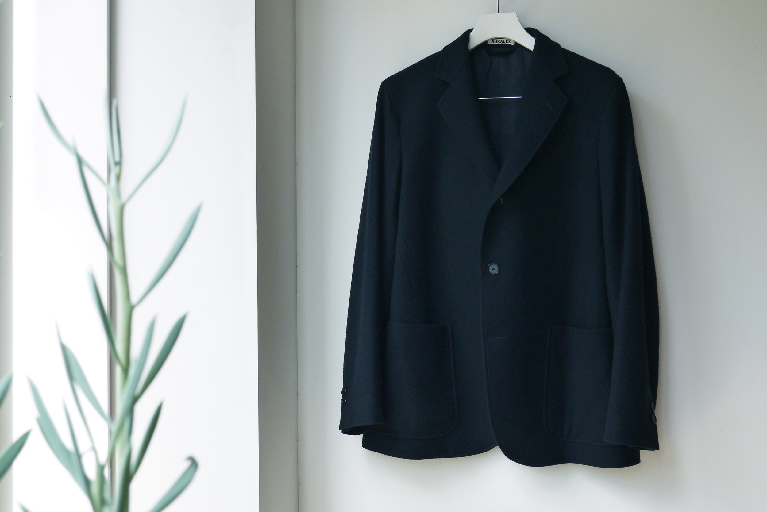 AURALEE WOOL CASHMERE FLANNEL JACKET & SLACKS — TF Blog