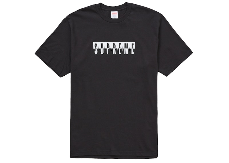 Supreme Split Tee (FW25) Black Men's - FW25 - US