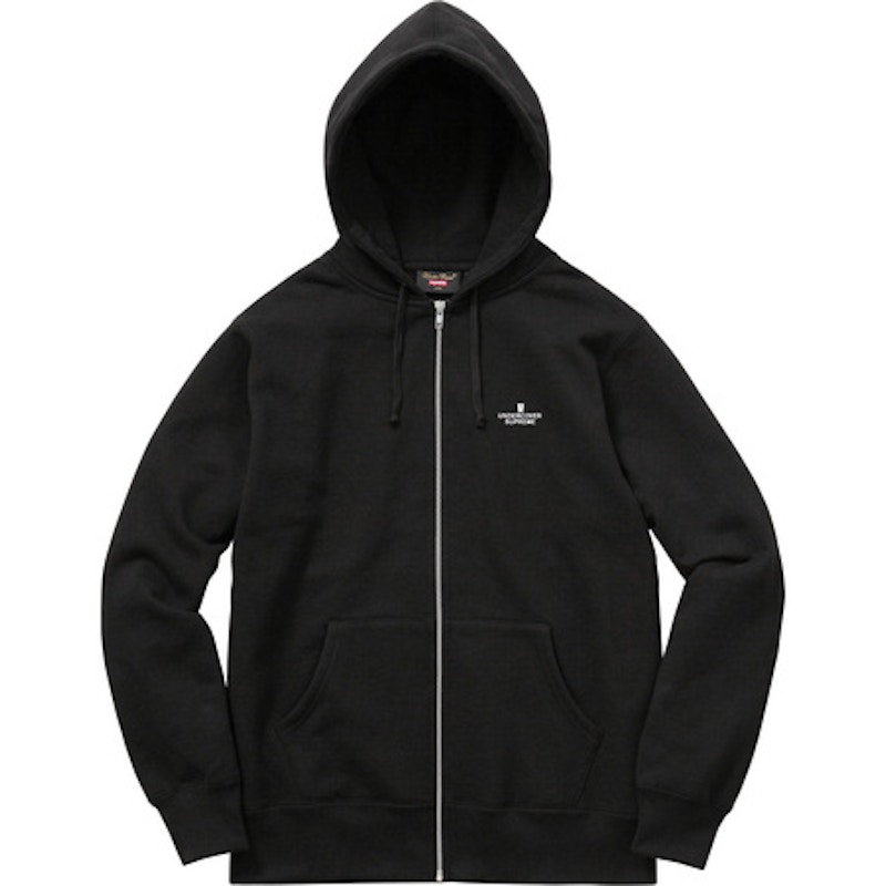 Supreme Undercover Generation Fuck You Zip Up Hoodie Black Men's