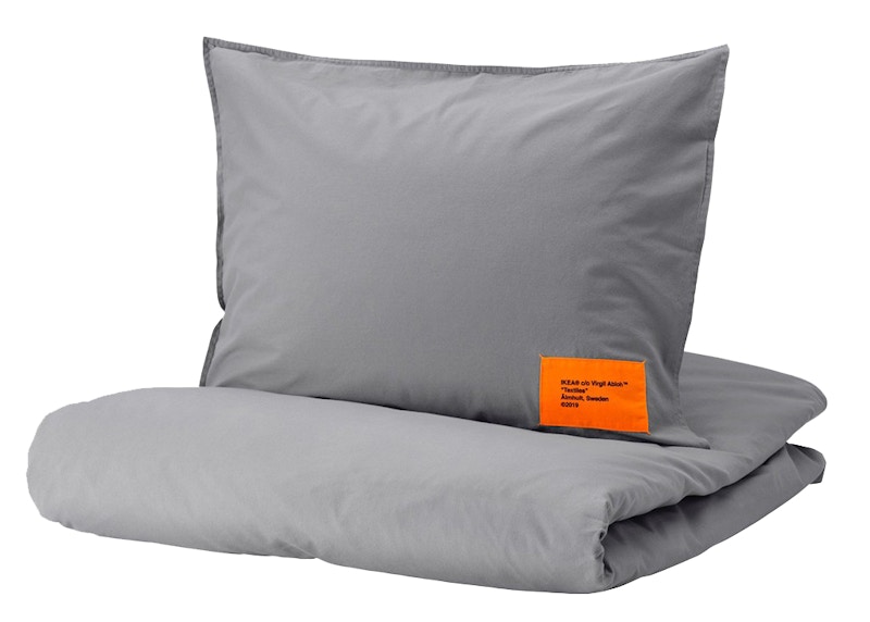 Virgil Abloh x IKEA MARKERAD US Duvet Cover and 2 Pillowcases