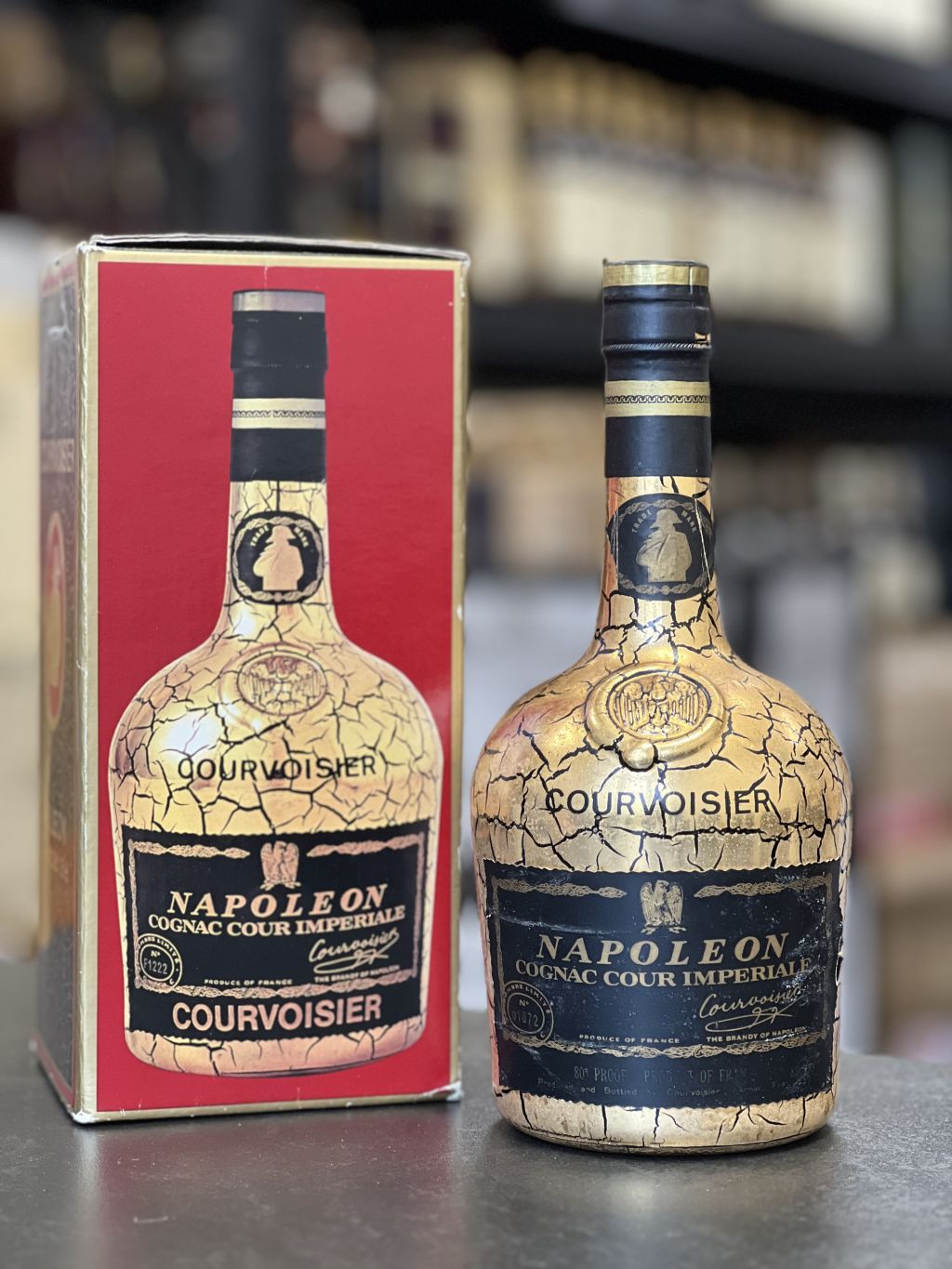 クルボアジェ ナポレオン ⁄ COURVOISIER NAPOLEON 未開栓 ⁄ 古酒 即決