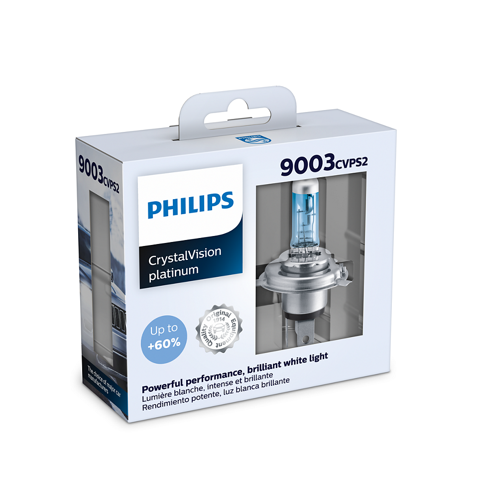 CrystalVision platinum Car headlight bulb LUM9003CVPS2/50 | Philips