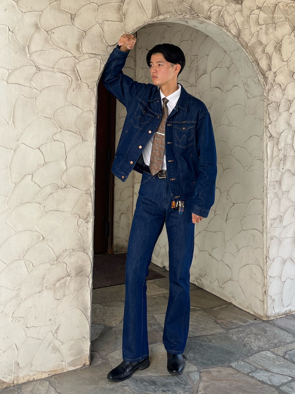 ゆう｜Wranglerのデニムジャケットを使ったコーディネート - WEAR