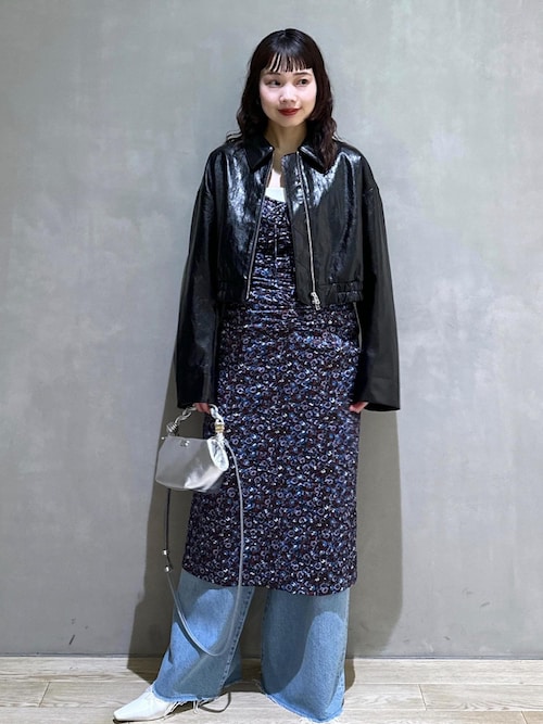 セール】フェイクレザーショートブルゾン（ブルゾン）｜ADAM ET ROPE