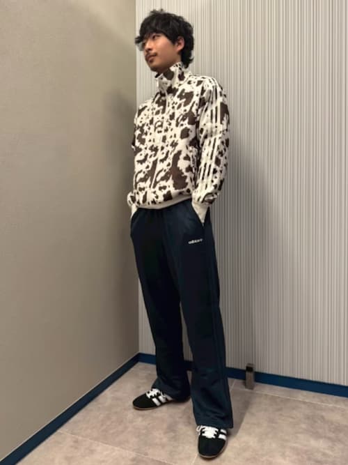 アディダス オリジナルス サテン トラックトップ / ジャージ