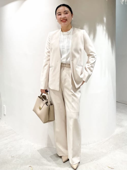 セール】≪通勤・セレモニー/セットアップ対応≫ Vネックジャケット