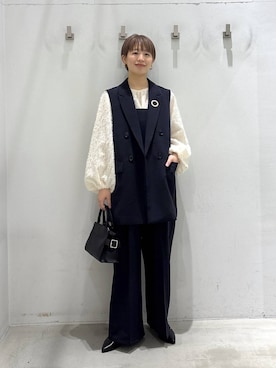 入卒式／セレモニー】Wクロスダブルジレ 598359を使った人気