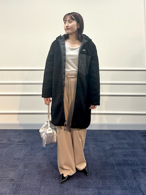 セール】◇【WEB限定】【TAION/タイオン】別注ボア×ダウンフードコート