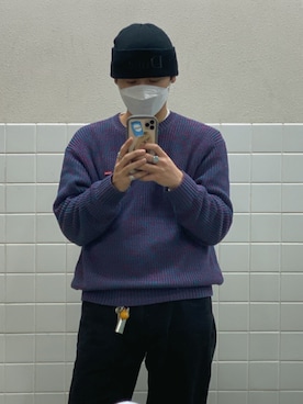 DIMEのニットキャップ/ビーニーを使ったメンズ人気ファッション