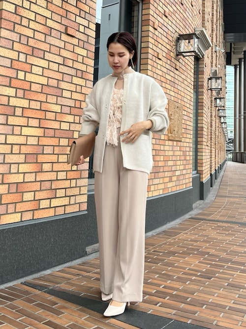 LADYカットジャガードベアパンツドレス｜ラグナムーン（LAGUNAMOON