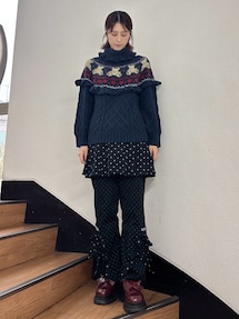 bear yoke knit tops｜メリージェニー（merry jenny）公式通販｜RUNWAY