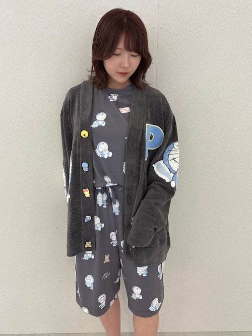 ドラえもん】【ユニセックス】おはようおやすみカーディガン（ルーム