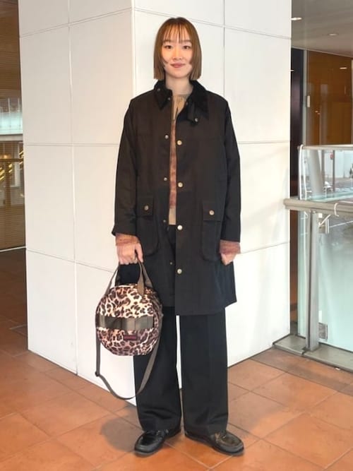 別注】BRIEFING / ヘルメット バッグ レオパード（ショルダーバッグ