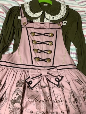 Angelic Prettyのサロペット/オーバーオール（ピンク系）を使った人気