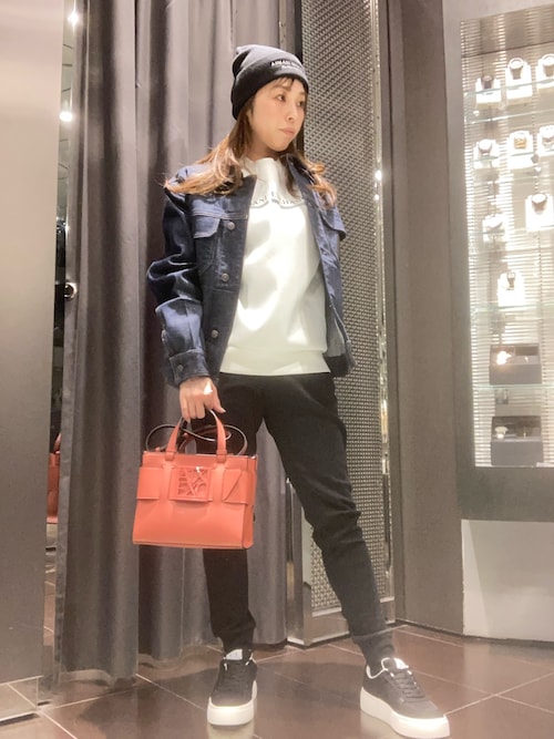 A|X アルマーニ エクスチェンジ】ICON ダークブルーウォッシュ デニム