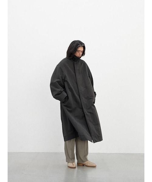 LIDNM（リドム）の「NYLON RIP LOOSE MILITARY COAT（その他アウター